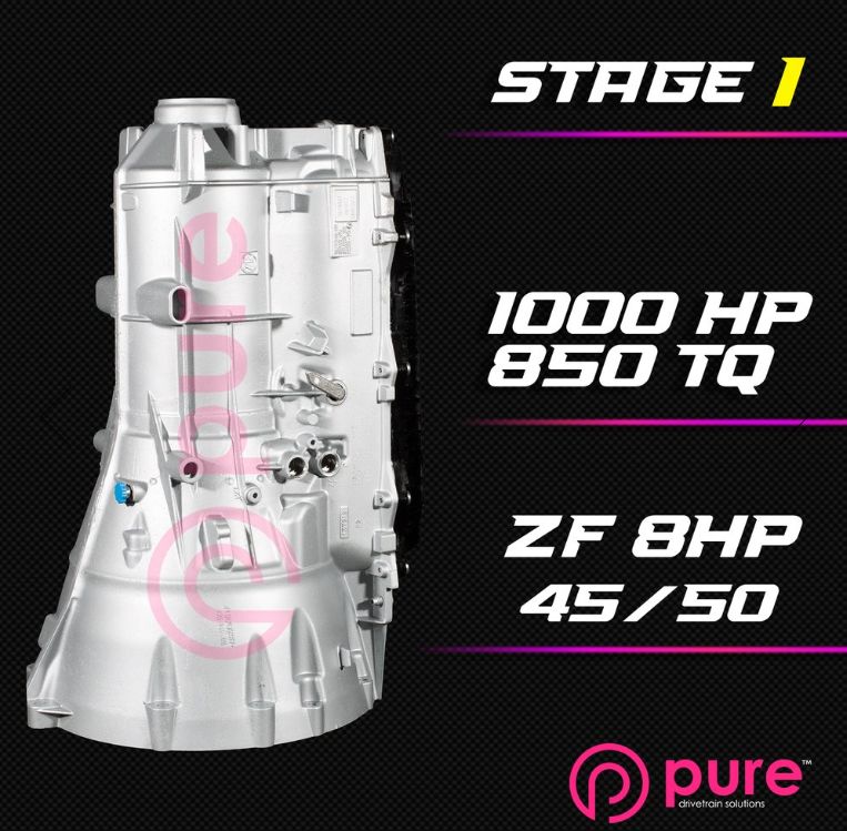 ZF 8HP45/50 STAGE 1 TRANSMISSION REBUILD – SPEED LOGIC