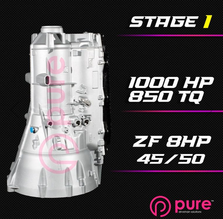 Pure Drivetrain ZF 8HP45/50 Stage 1 Transmission Rebuild