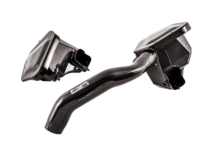 AWE Tuning S-FLO carbon fiber intake for BMW M3 M4 F8X S55