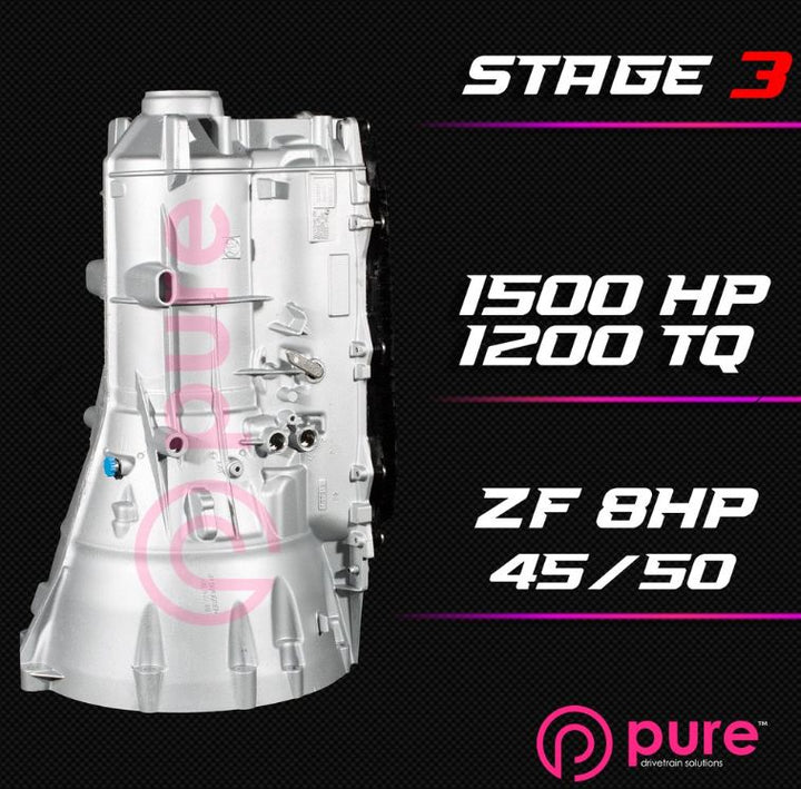 Pure Drivetrain ZF 8HP50/45 Stage 3 Transmission Rebuild