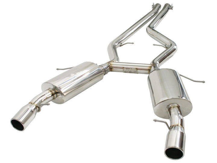 aFe Dual Tube Cat-Back Exhaust – BMW 335i (E90 / E92) - 49-36301