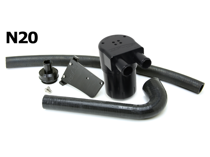 BMS billet oil catch can kit for BMW N20/N26