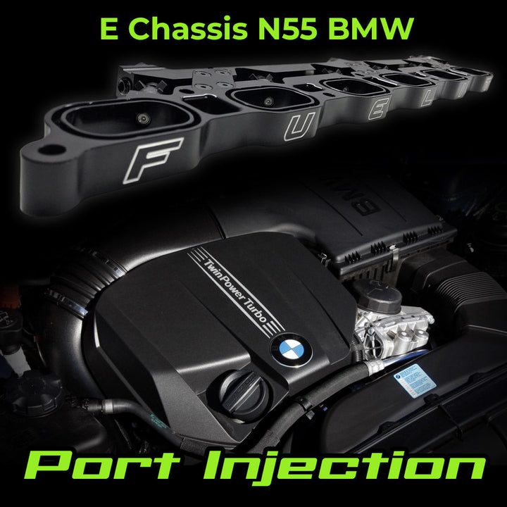 Fuel-It! / Burger Motorsports Port Injection Kit for BMW N55 E-Chassis (E82, E88, E9x, E84, E70, E71)