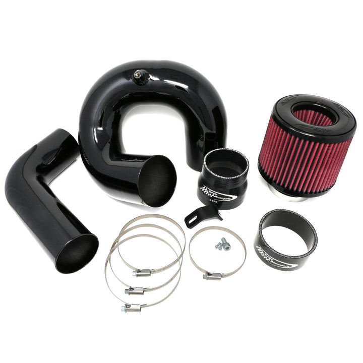BMS Elite F-Chassis B58 front mount intake - red filter