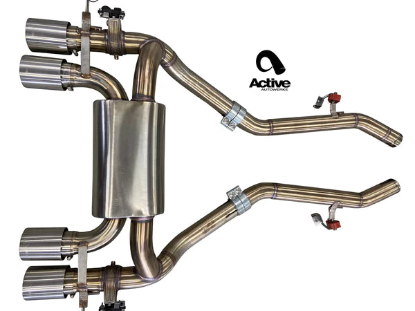 Active Autowerke Valved Rear Axle-Back Exhaust for BMW M3 (G80) / M4 (G82)