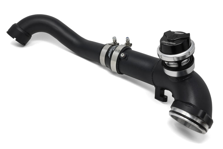 BMS Elite B58TU charge pipe with Turbosmart blow-off valve for BMW and Toyota GR Supra