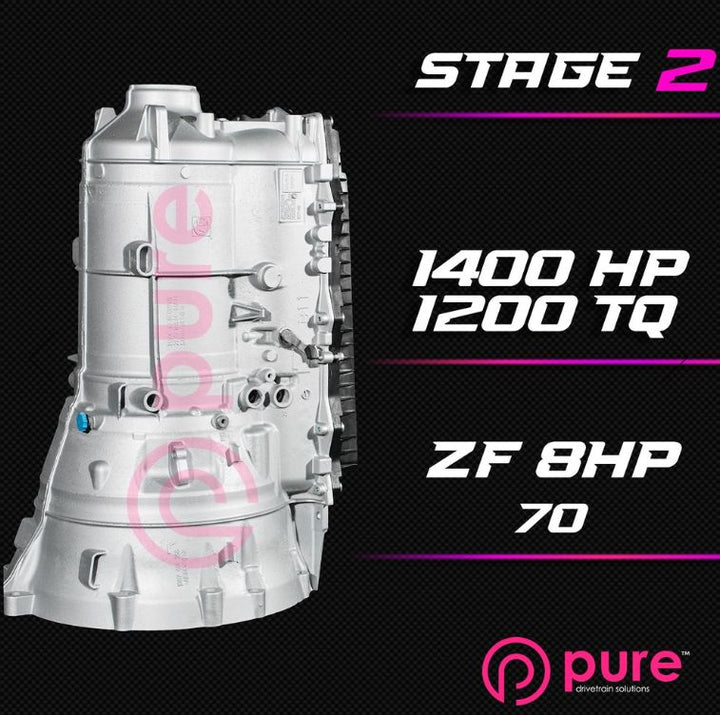 Pure Drivetrain Solutions ZF 8HP76 Stage 2 Transmission Rebuild
