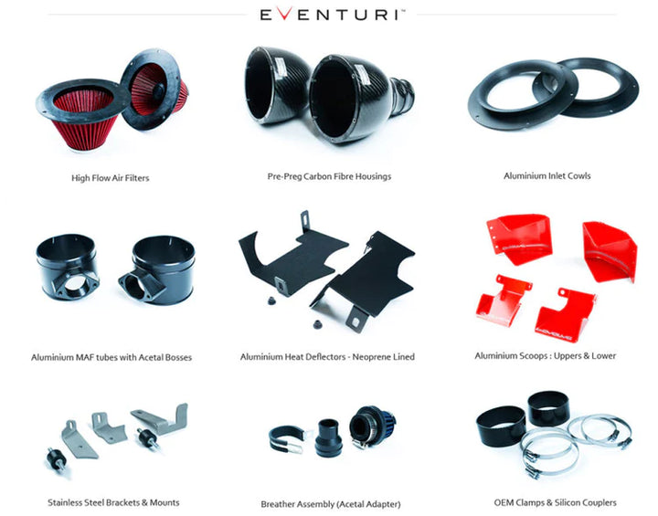 Eventuri Black Carbon Intake for BMW M5 (E60) / M6 (E63/E64, S85)