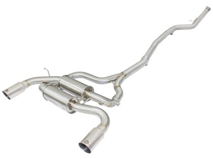 aFe Mach Force XP Cat-Back Exhaust for BMW 335i / 435i (F30 / F32) (view 2)