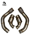 Active Autowerke F90 M5/M8 X5M/X6M Catted Downpipe