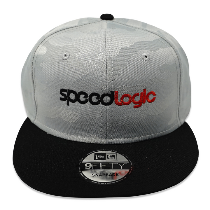 Speed Logic Grey Camo New Era Snapback Hat