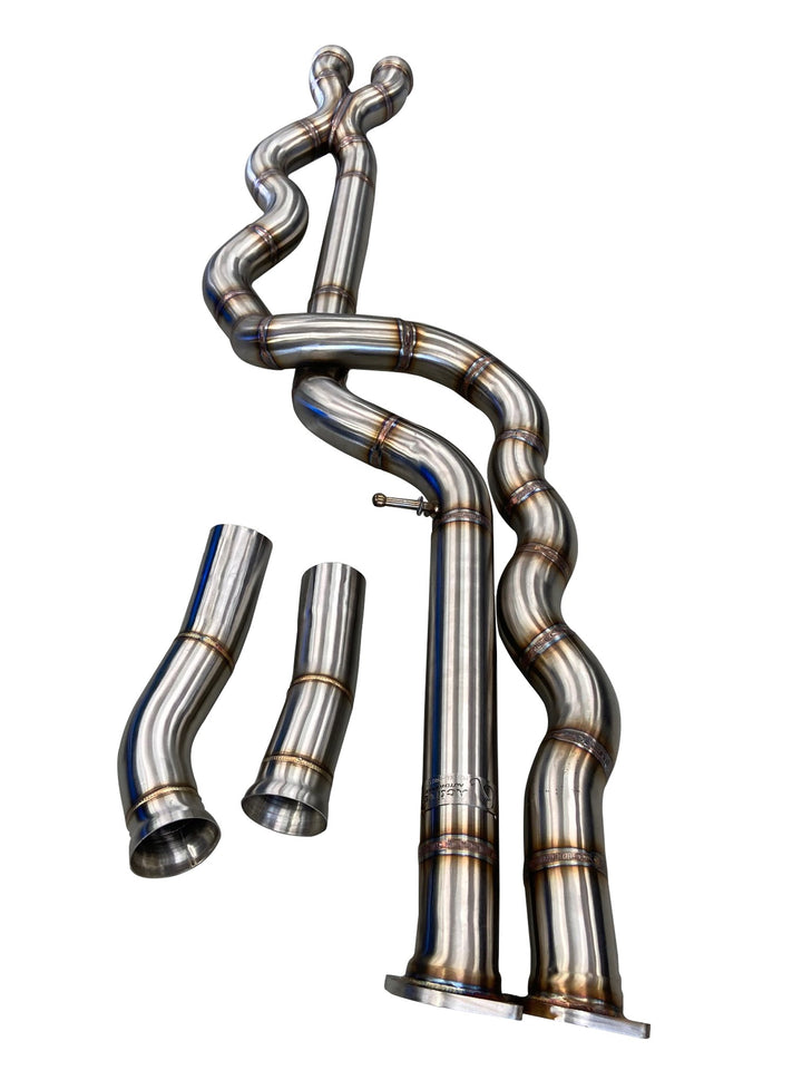 Active Autowerke equal-length mid pipe for BMW F87 M2 Competition S55