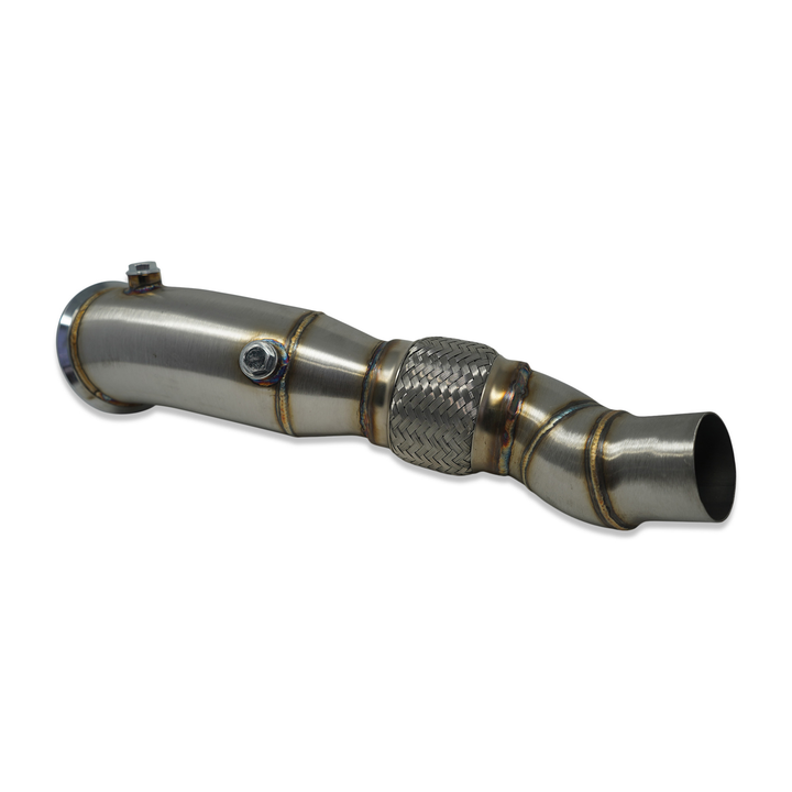 Speed Logic 4-inch catless race downpipe for BMW 228i, 320i, 328i & 428i (N20)