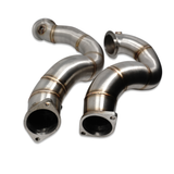 SPEED LOGIC BMW N54 Engine 3" Stainless Steel Cast Catless Race Downpipes (2007-2013 BMW 135i, 1M, 335i, 335is) E82/E88/E90/E91/E92/E93