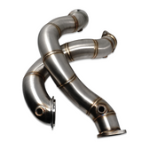 SPEED LOGIC BMW N54 Engine 3" Stainless Steel Cast Catless Race Downpipes (2007-2013 BMW 135i, 1M, 335i, 335is) E82/E88/E90/E91/E92/E93