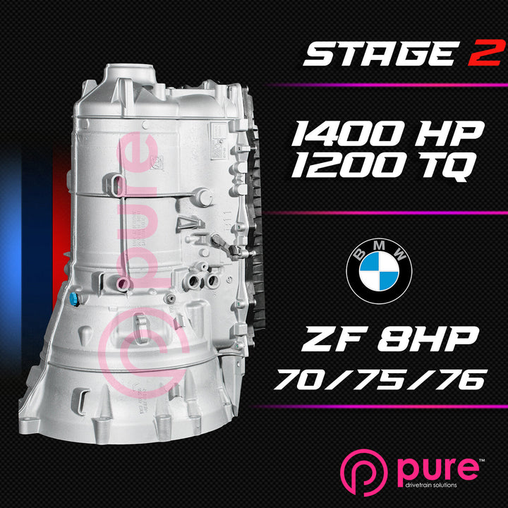 Pure Drivetrain ZF 8HP70/75/76 Stage 2 Transmission Rebuild