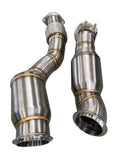 Active Autowerke BMW S58 F97/98 X3M/X/4M Downpipes With Gesi Cat