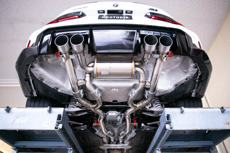 HKSTUDIE Exhaust HKSTUDIE-EX001 rear view
