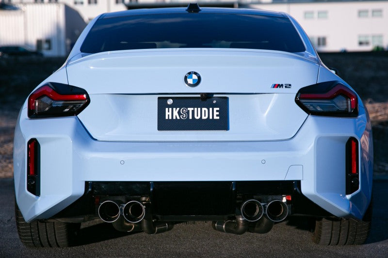 HKSTUDIE Exhaust HKSTUDIE-EX003 BMW M2 G87 rear view