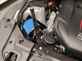 BMS intake filter installed on Toyota GR Supra A90 close up