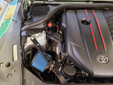 BMS oil catch can installed next to BMS Supra intake