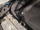 BMS silicone intake hose installed on a G20 BMW M340i B58