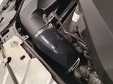 BMS silicone intake hose connected to the B58 turbo inlet on a G20 M340i
