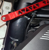 BMS silicone intake pipe hose for G-chassis B58 BMW engine bay view