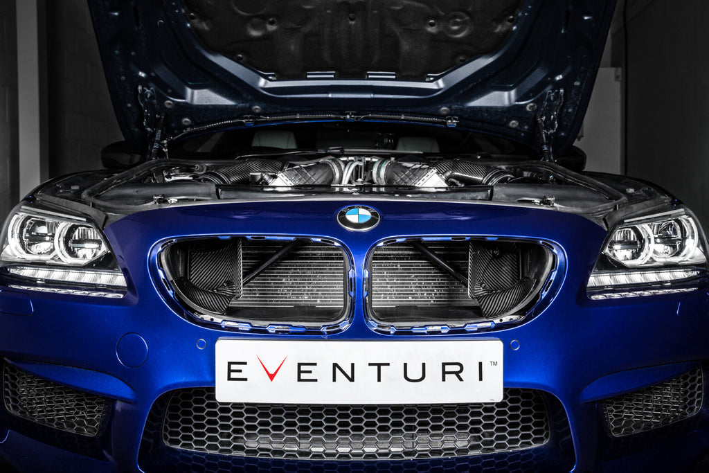 Eventuri BMW M6 carbon intake engine bay
