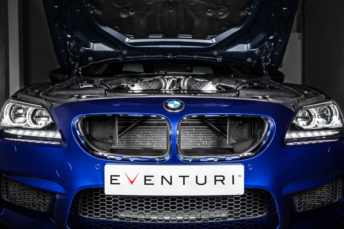 Eventuri BMW M6 carbon intake engine bay