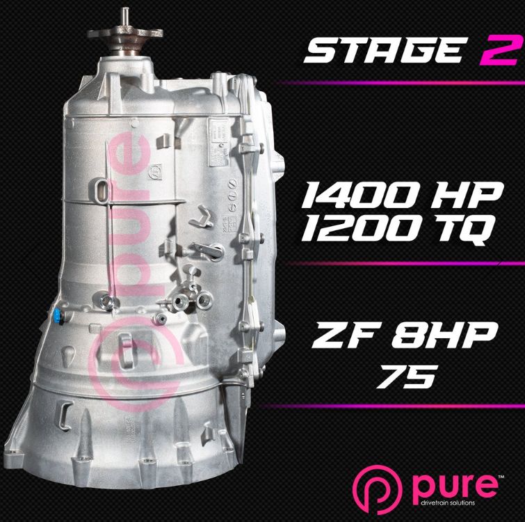 Pure Drivetrain Solutions ZF 8HP75 Stage 2 Transmission Rebuild