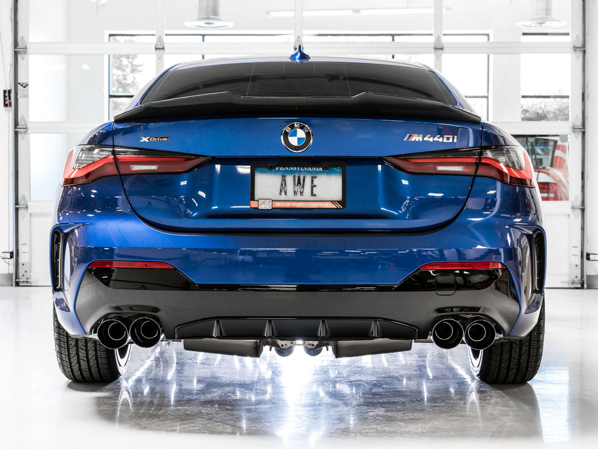 AWE Tuning cat-back exhaust for BMW M340i M440i G2X B58