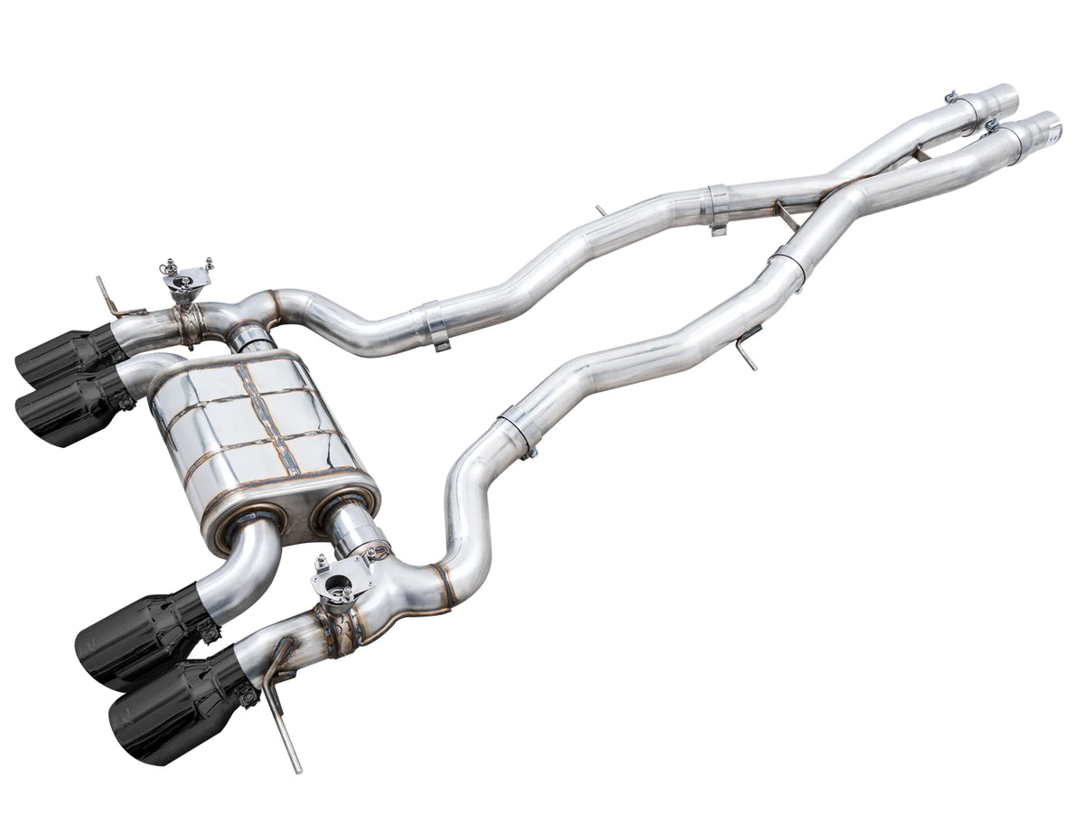 AWE Track Edition Cat-Back Exhaust for BMW M3 / M4 (G80/G82, S58) (view 2)