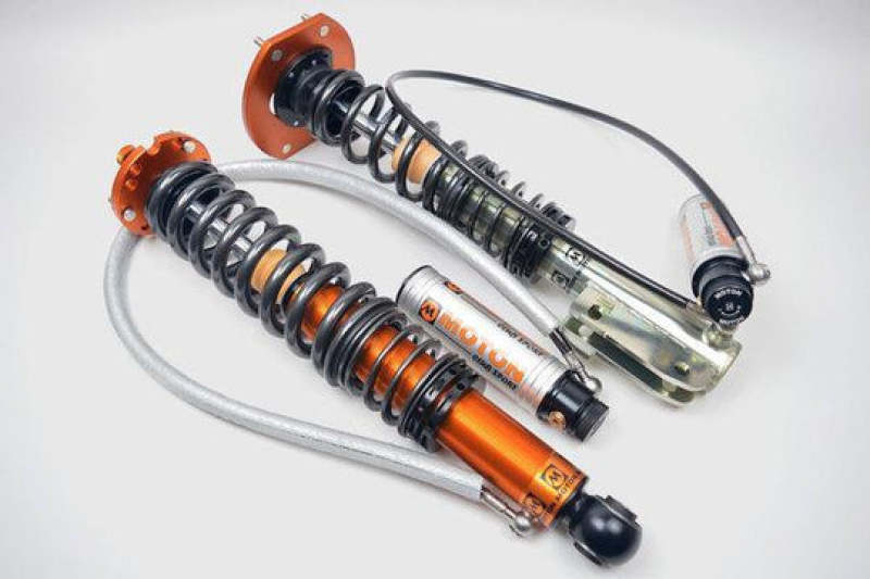 Moton coilover damper and remote reservoir