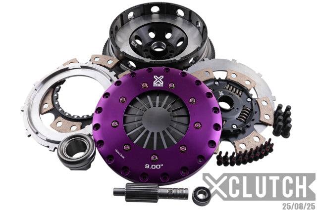 XClutch Stage 5 9 inch twin disc sprung ceramic clutch kit XKTY23560-2B for Toyota GR Supra A90 A91