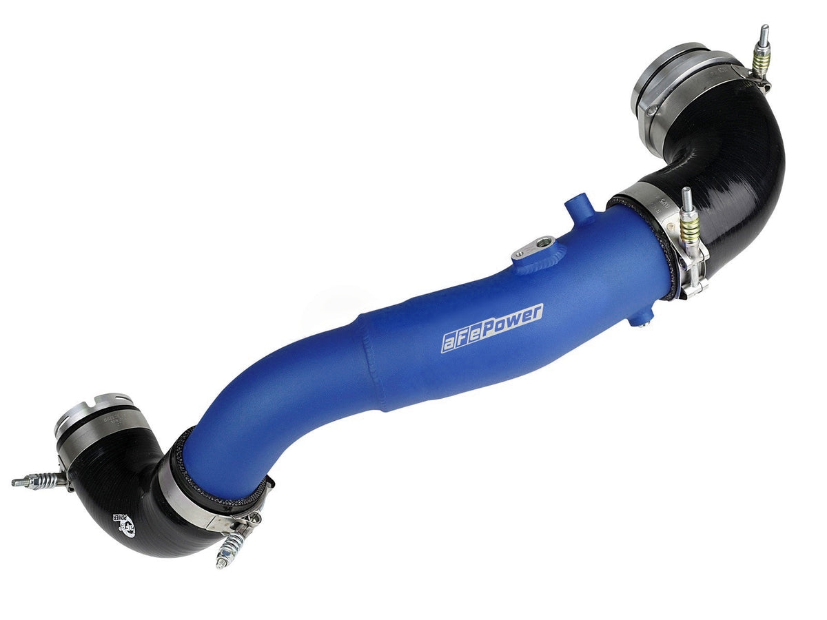 aFe BladeRunner hot-side charge pipe for BMW Z4 M40i G29 B58 blue