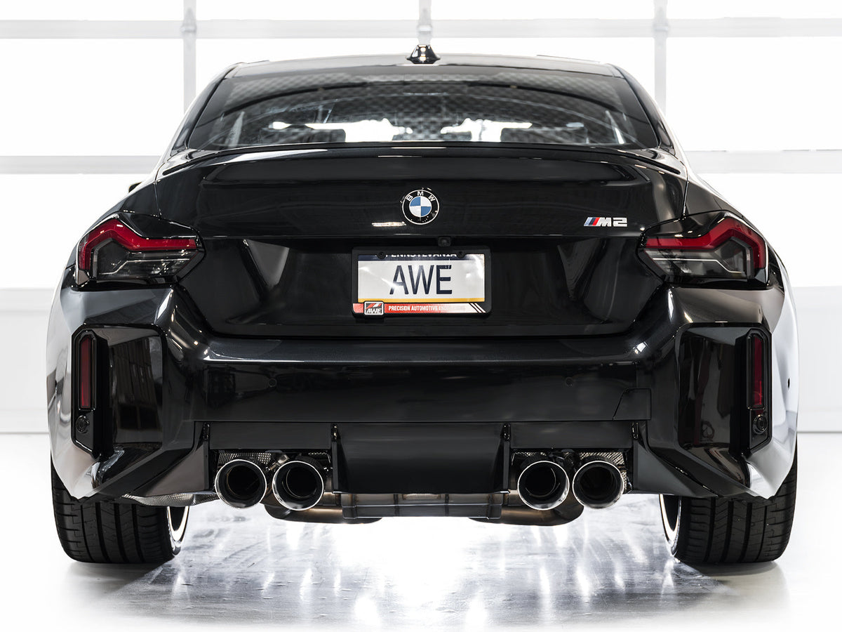 AWE Tuning cat-back exhaust for BMW M2 G87 S58