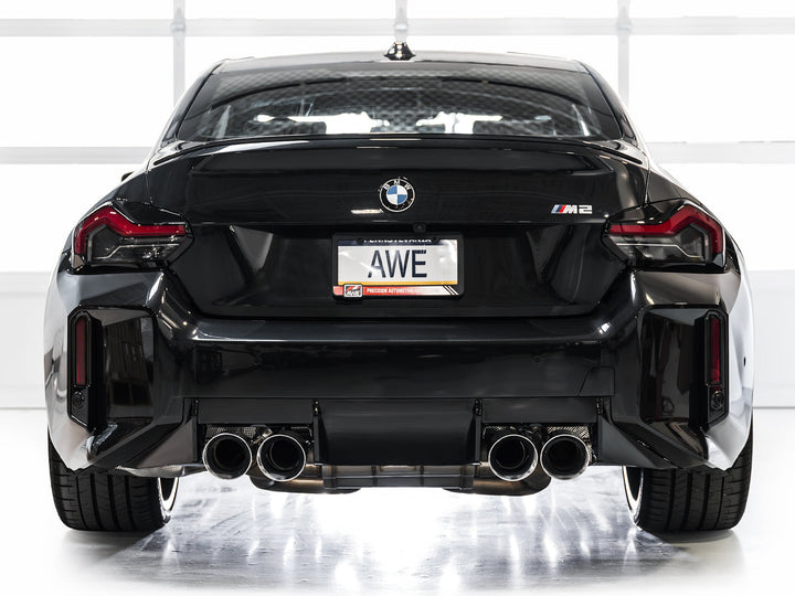AWE Tuning cat-back exhaust for BMW M2 G87 S58
