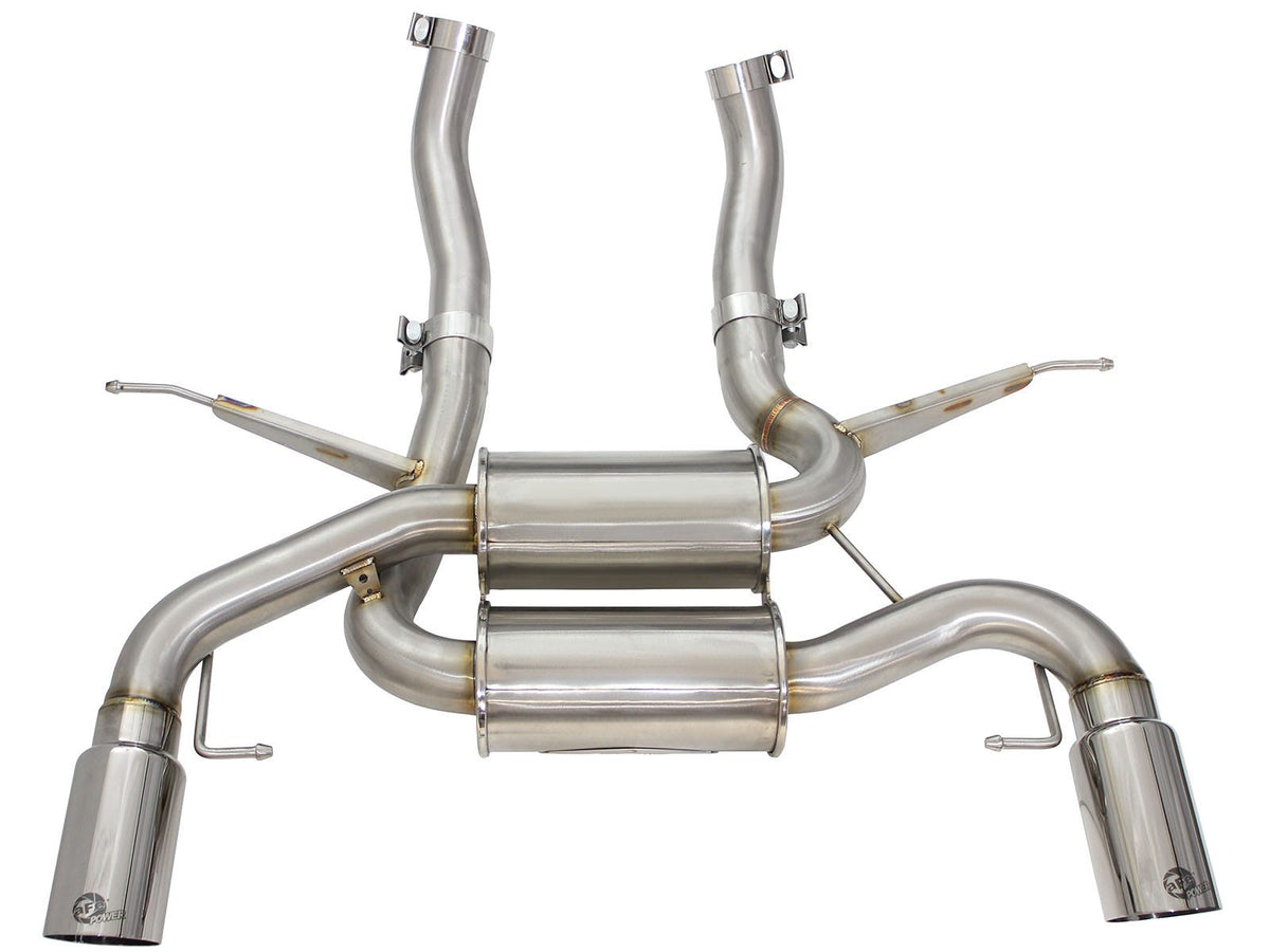 aFe Mach Force XP Axle-Back Exhaust – BMW 335i (E90 / E92, N54 / N55) - 49-36327-P