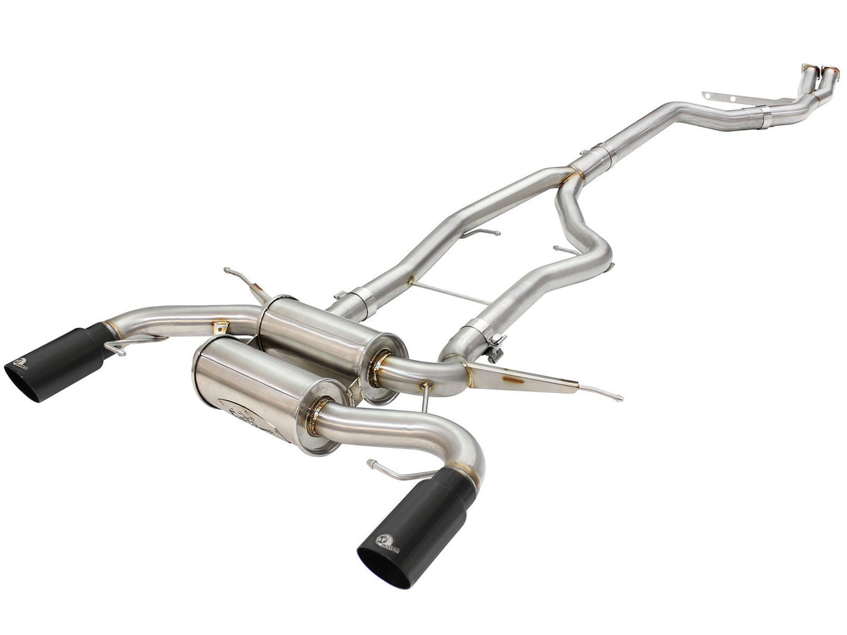 aFe Mach Force XP Cat-Back Exhaust – BMW 335i (E90 / E92, N55) - 49-36328-B