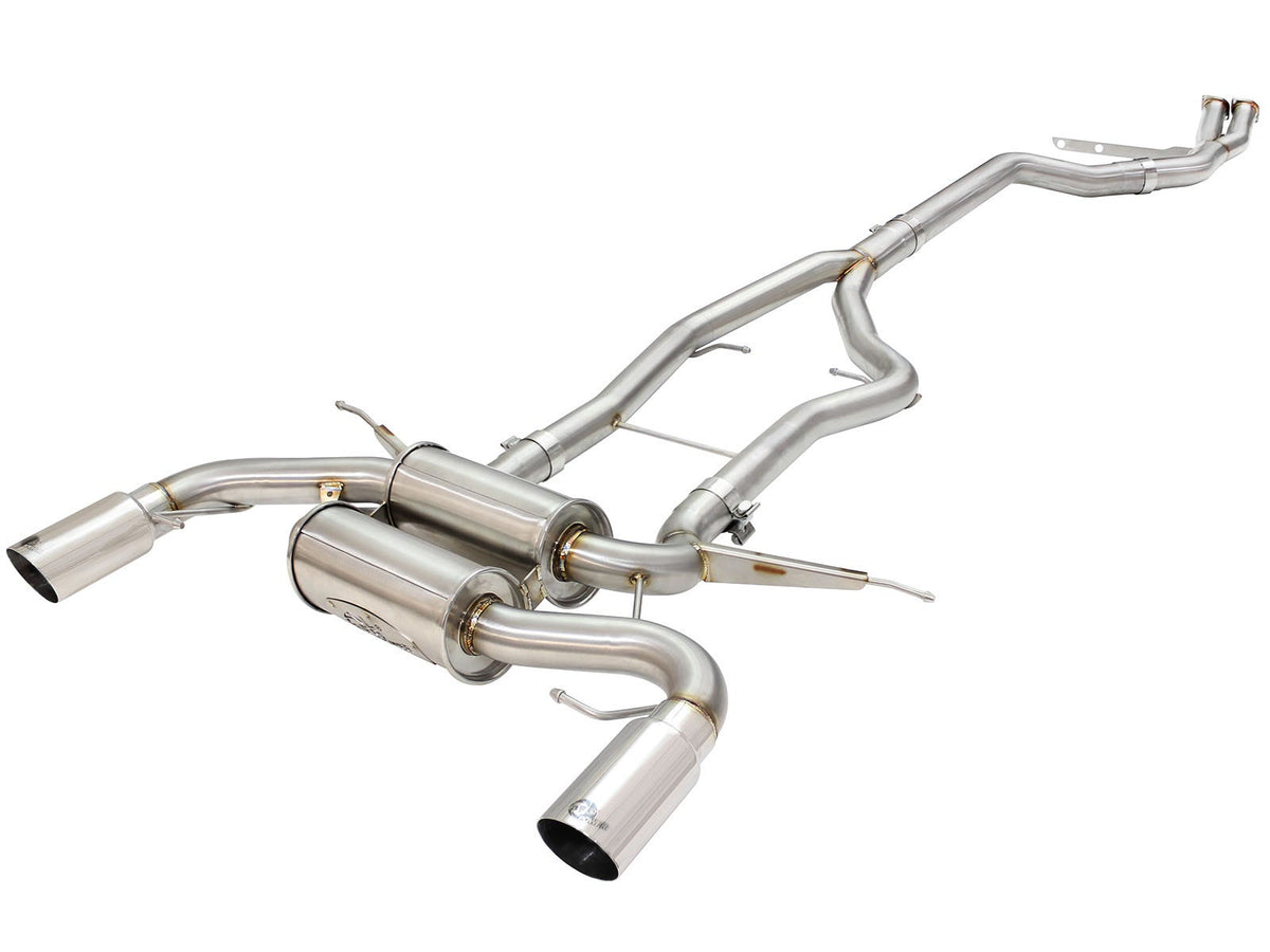aFe Mach Force XP Cat-Back Exhaust – BMW 335i (E90 / E92, N55) - 49-36328-P
