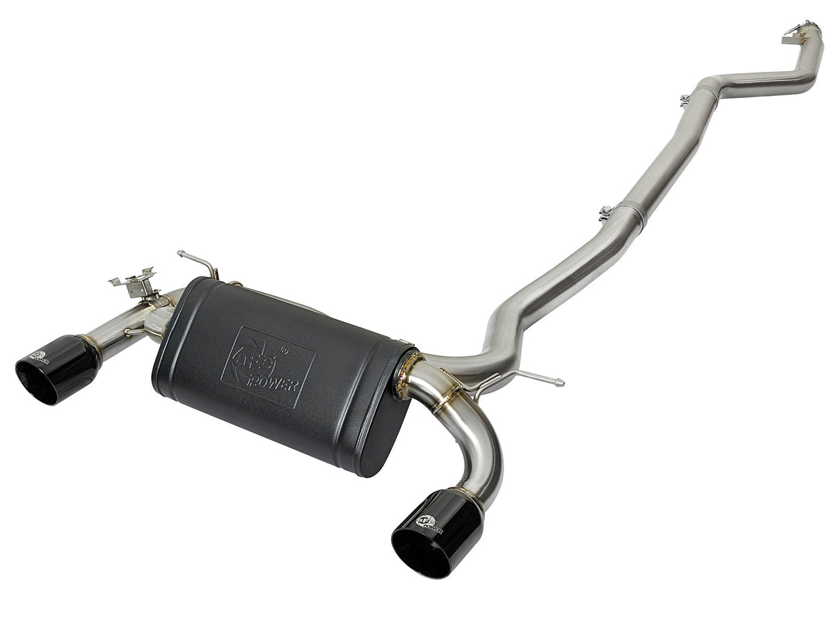 aFe Stainless Steel Cat-Back Exhaust – BMW 340i / 440i (F30 / F32, B58) - 49-36334-B