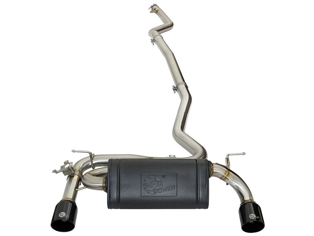 aFe Stainless Steel Cat-Back Exhaust – BMW 340i / 440i (F30 / F32, B58) - 49-36334-B