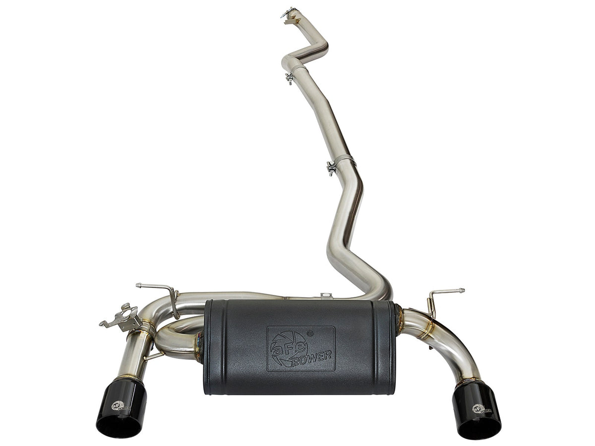 aFe Stainless Steel Cat-Back Exhaust – BMW 340i / 440i (F30 / F32, B58) - 49-36334-B
