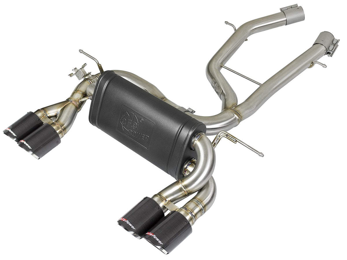 aFe Axle-Back Exhaust – BMW M3 / M4 (F80 / F82) - 49-36338-1C