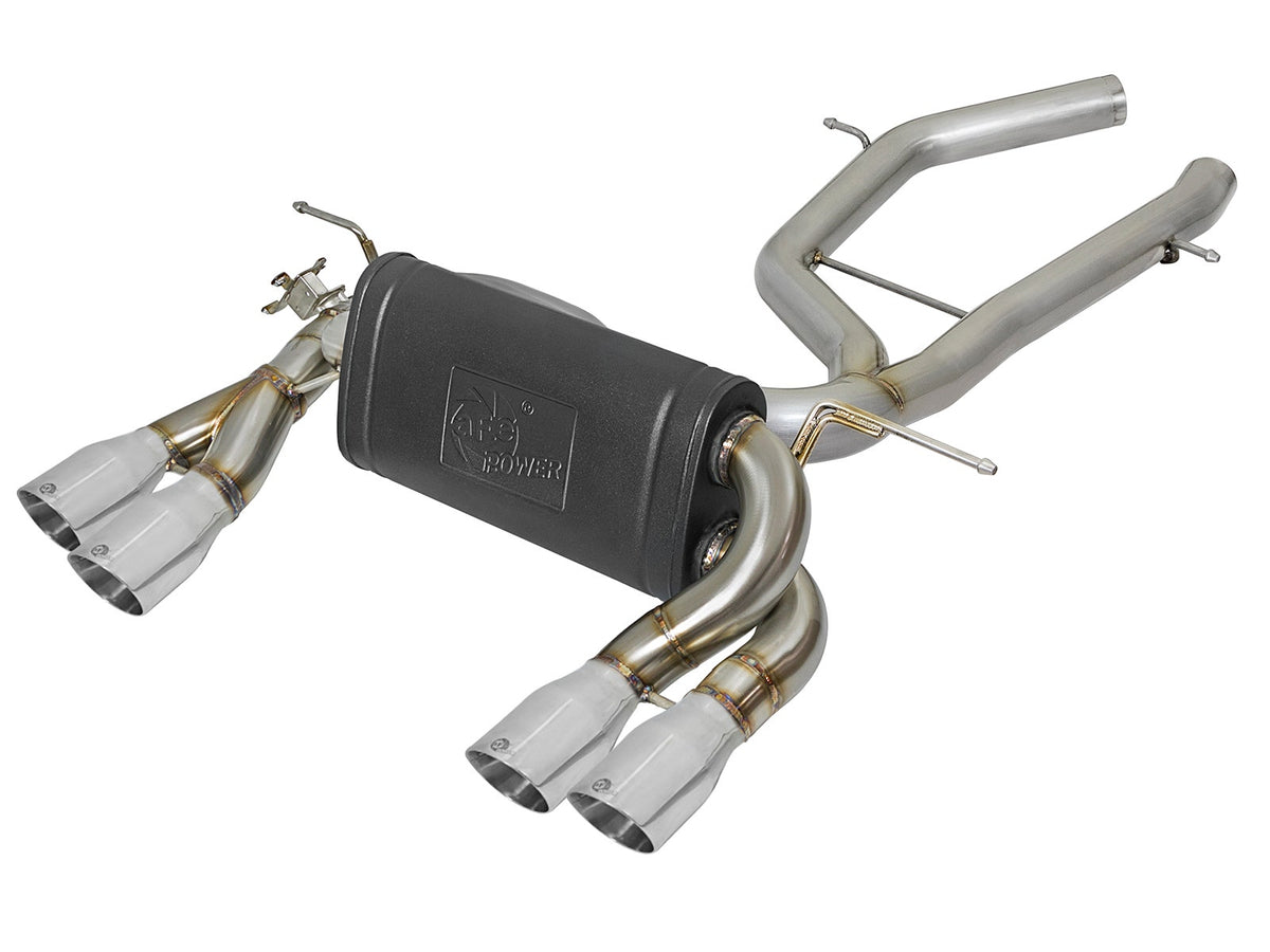 aFe Axle-Back Exhaust – BMW M3 / M4 (F80 / F82) - 49-36338-P