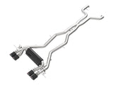 aFe MACH Force-Xp cat-back exhaust for BMW M2 G87 S58 carbon tip