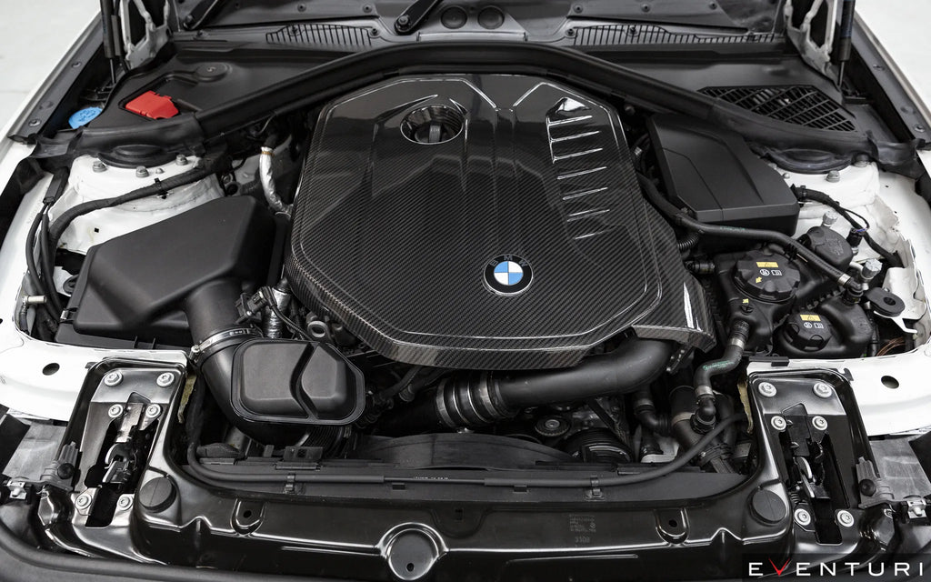 Eventuri B58 carbon engine cover engine bay