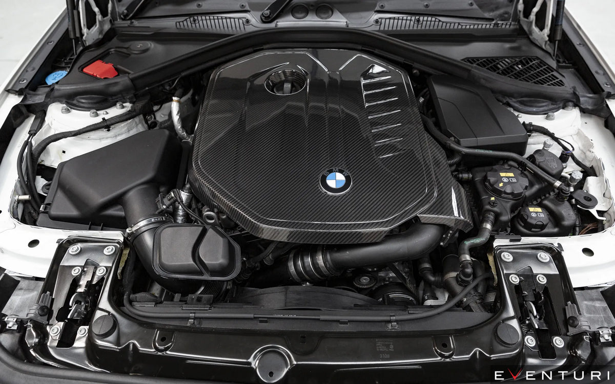 Eventuri B58 carbon engine cover engine bay