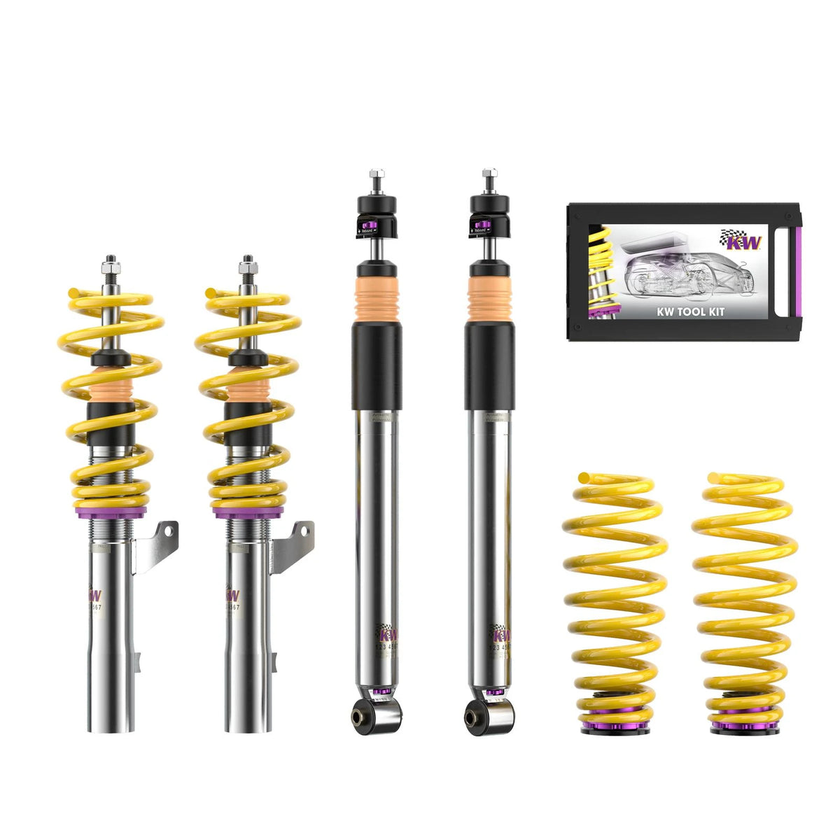 KW Coilover Kit Variant 3 (V3) Bundle 2-Way Adjustable (EDC) for BMW 430i xDrive / M440i xDrive (G22)